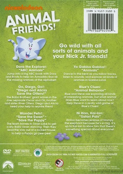 Nickelodeon Favorites: Animal Friends! (DVD) | DVD Empire