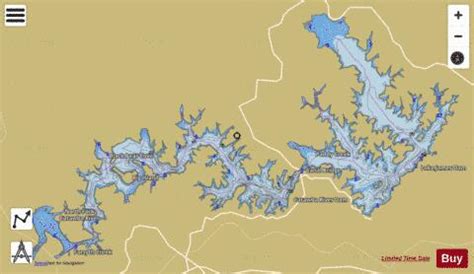 James Lake Fishing Map | Nautical Charts App