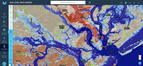 Sea Level Elevation Map By Address