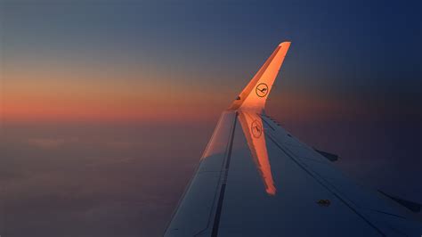 Airplane Sunset Wallpapers - Wallpaper Cave