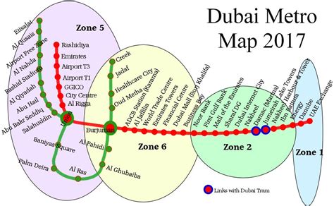 Dubai Metro Map