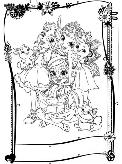 Kids-n-fun.com | Coloring page Enchantimals Enchantimals 09