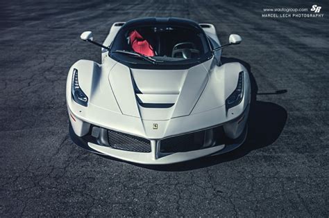 White Ferrari Laferrari Wallpaper