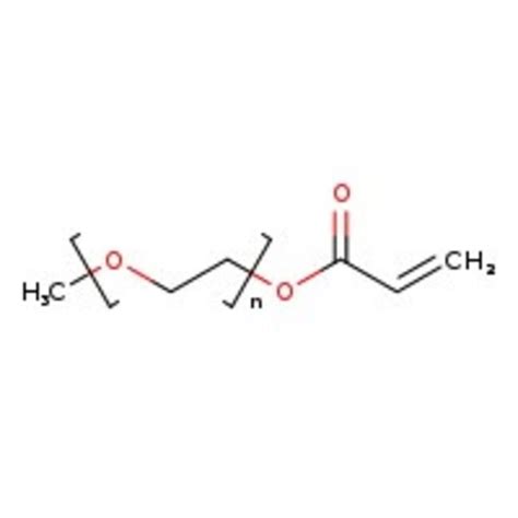 Polyethylene glycol methyl ether acrylate, M.W. 1,000, Thermo ...