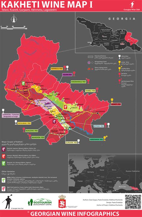 Kakheti Wine Map I – Georgian Wine Infographics (6) | Marani