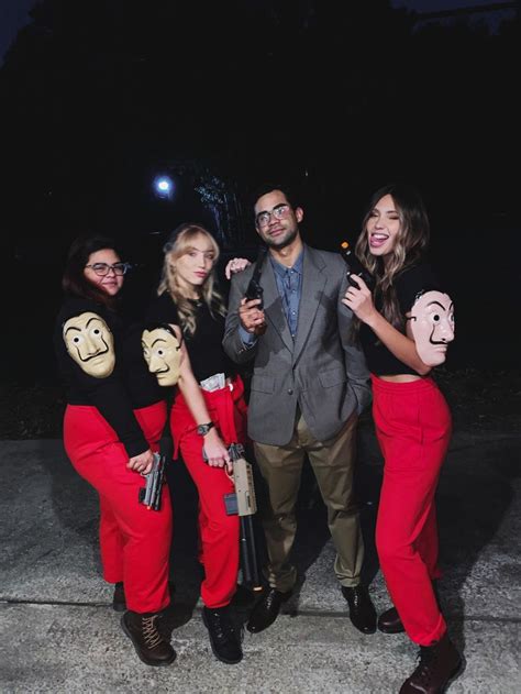 casa de papel halloween costume money heist