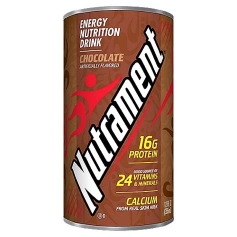 Nutrament Chocolate, Energy Nutrition Drink