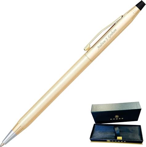 Amazon.com : Gold Cross Pen | Personalized Cross Pen Classic Century 10 ...