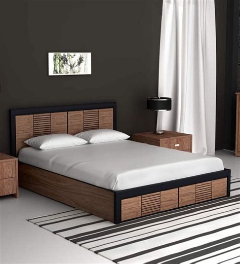 10 Latest Wooden Bed Designs With Pictures In 2023 in 2023 | Bedroom ...