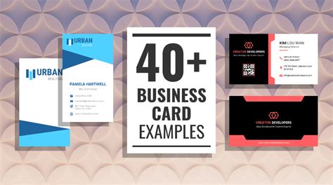 38 Business Card Examples, Ideas with Templates - Venngage