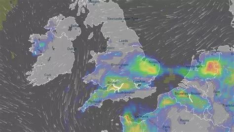 UK Thunderstorms mapped and when heavens could open amid weather ...