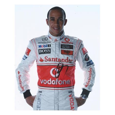 Lewis HAMILTON Autograph