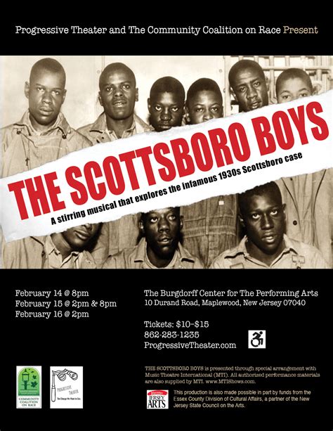 The Scottsboro Boys - South Orange/Maplewood Community Coalition on Race