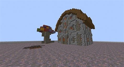 Mushroom Island House Minecraft Project