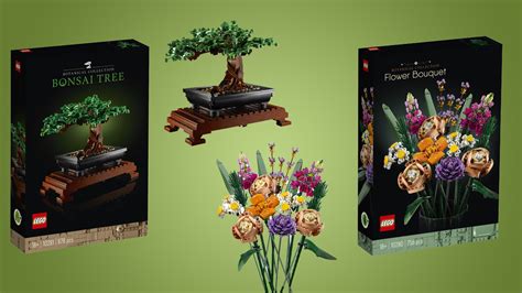 LEGO Botanical Collection Revealed - Bonsai Tree and Flower Bouquet ...