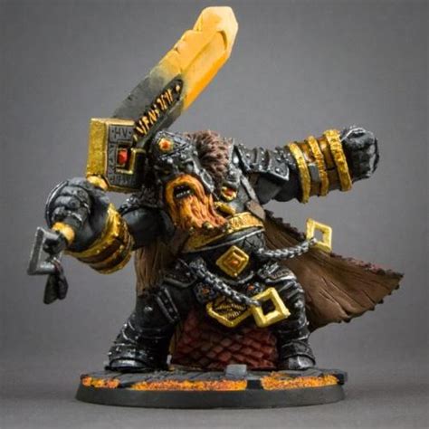 Bones Miniatures (Skorg Ironskull, Fire Giant King 77101) Large Miniat ...