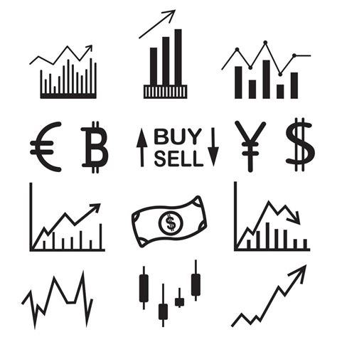 set of financial chart, 7225631 Vector Art at Vecteezy