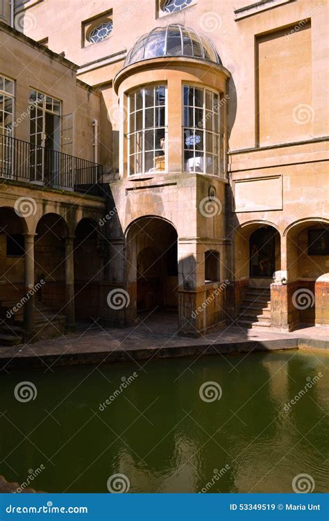 Roman Baths Museum, Bath, Uk Editorial Stock Image - Image of english ...