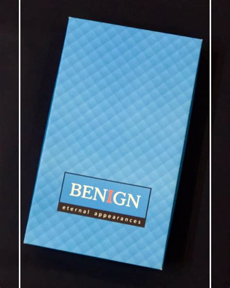 Stylish Shirt Packaging Box for our client, Benign Shirts. . Boxes 100% ...