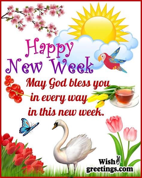 Happy New Week Images - Wish Greetings