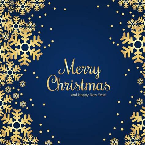 Beautiful merry christmas snowflake card background 266817 Vector Art ...