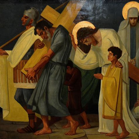 Station 8: Simon of Cyrene Carries the Cross — Rob Covington