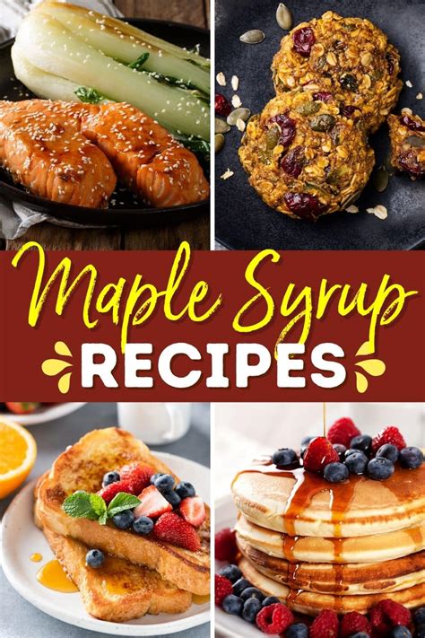 35 Maple Syrup Recipes (Sweet and Savory) - Insanely Good