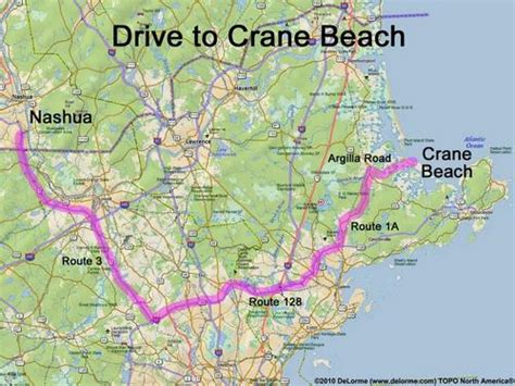 Drive to Crane Beach