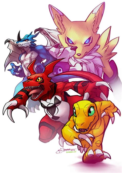 Digimon fanart by Marc Knelsen on Tumblr : r/digimon