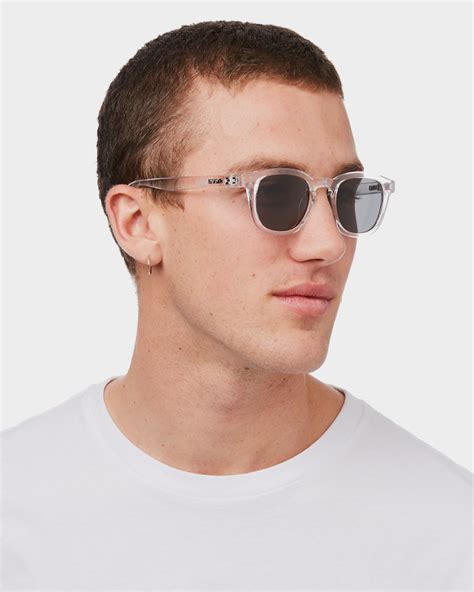 Carve Havana Polarized Sunglasses - Gloss Clear | SurfStitch