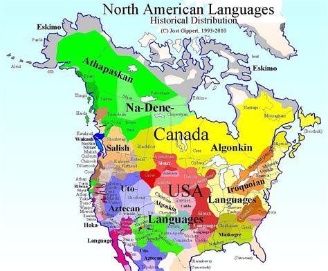 Maps of Native America | Native american map, North american tribes ...