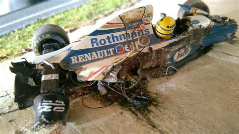 Ayrton Senna Crash Injuries