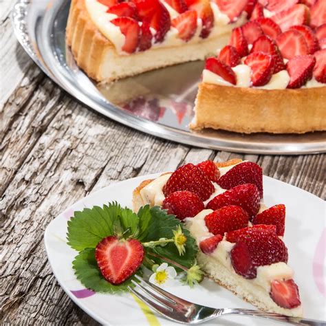 Haut 81+ imagen tarte aux fraises crème pâtissière marmiton - fr ...