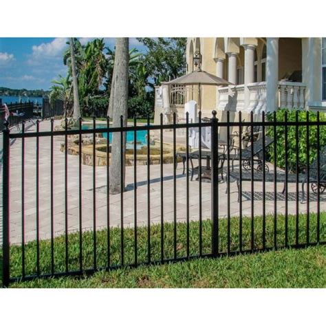 Jerith Legacy #101 Modified Aluminum Fence Section | Hoover Fence Co.