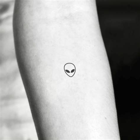 Alien Symbols Tattoo