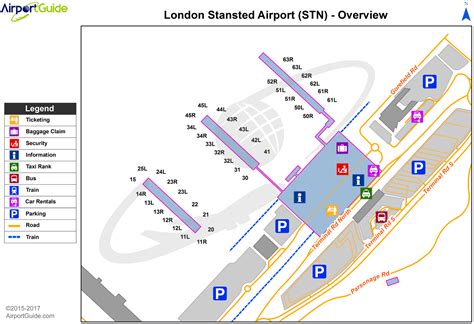 London Stansted Airport Terminal Map