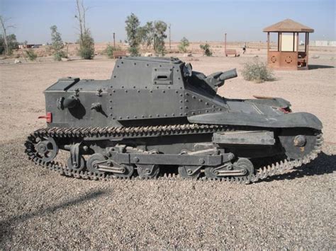 Italian Army L3/35 tankette Tiny Tank in Tikrit, Iraq 2011 - Armour ...