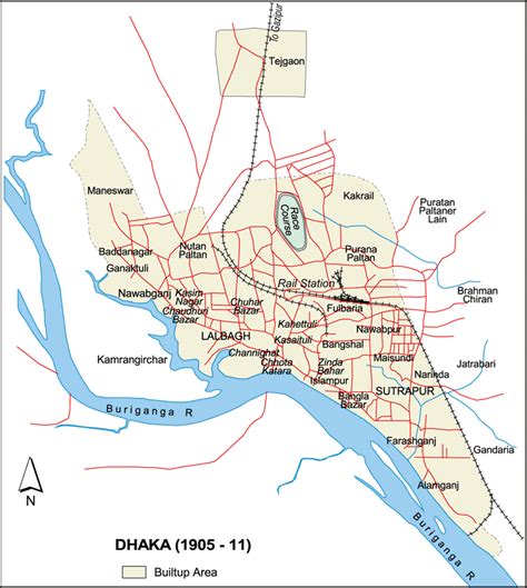 Dhaka Map - Bangladesh