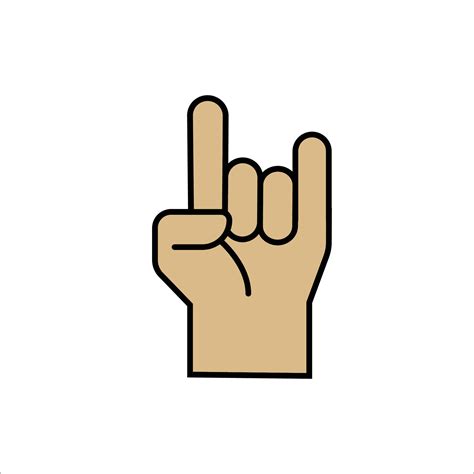 Finger icon stock vector illustration 34904962 Vector Art at Vecteezy