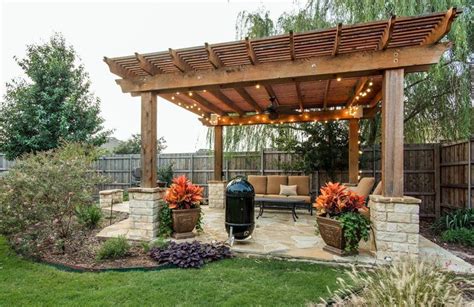 50 Beautiful Pergola Ideas (Design Pictures) | Backyard pergola ...