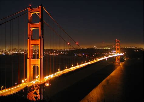 Picture Of Golden Gate Bridge And Downtown San Francisco