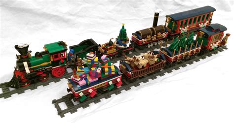 LEGO 10254 Winter Holiday Train Custom Wagons for Winter Village | Lego ...