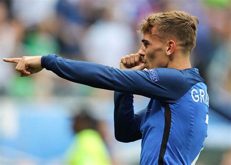 Antoine Griezmann (FRA), celebration, goal, during the UEFA EURO 2016 ...