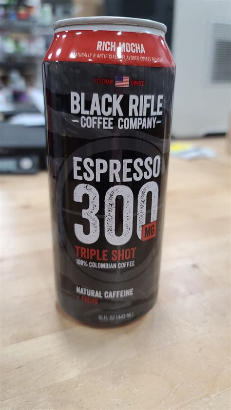 Black Rifle Coffee Company Espresso 300mg Triple Shot