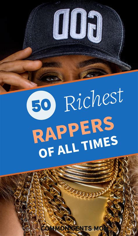 The 50 Richest Rappers Of All Time (2023 Update) in 2023 | Rappers ...