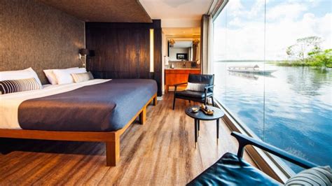 Peru-Amazon-River-Cruise-Aria-Suite-Double-Bed - South America Tours