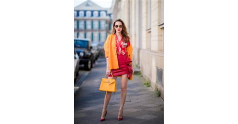 Red and Orange | Unusual Color Combination Outfit Ideas | POPSUGAR ...