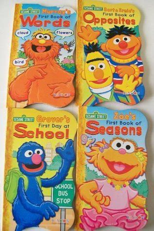 Sesame Street Board Books: Zoe's First Book of Seasons, Bert & Ernie's ...