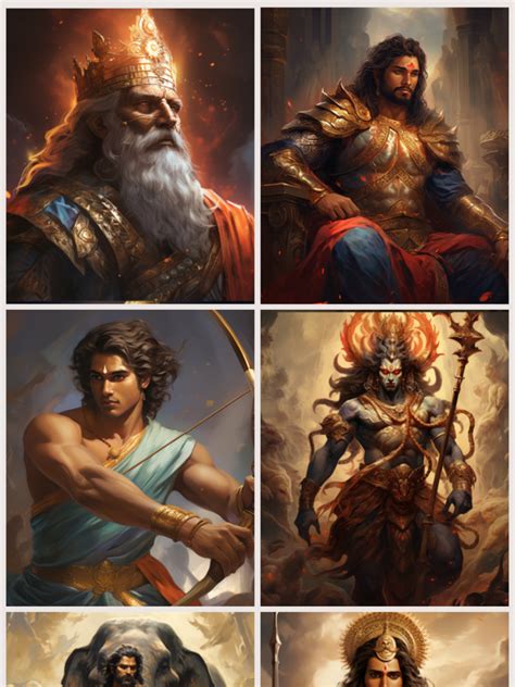 ‘Mahabharat’ characters as imagined by AI | Times of India