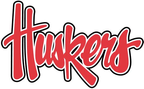 Nebraska Cornhuskers Wordmark Logo (1992)